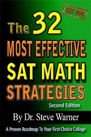 SAT Prep Book 32 Math Strategies