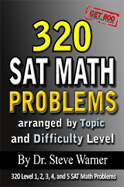 SAT Prep Book 320 Math Problems