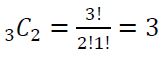 A combination example equation