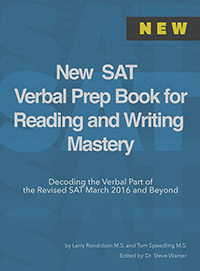 New SAT Verbal Prep Book