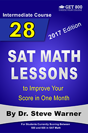 28 SAT Math Lessons - Intermediate Course