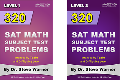 320 SAT Math Subject Test Problems
