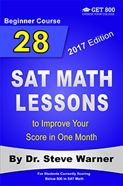 28 Sat Math Lessons Plus A Free Book