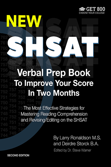 New SHSAT Verbal Prep Book