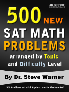 500 New SAT Math Problems